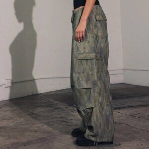 Camo Parachute Pants